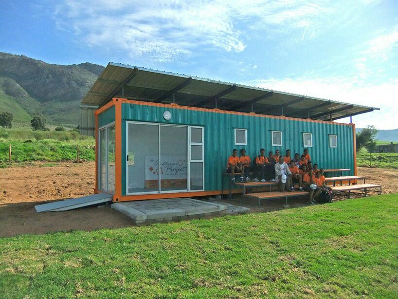 container house from used storage container
